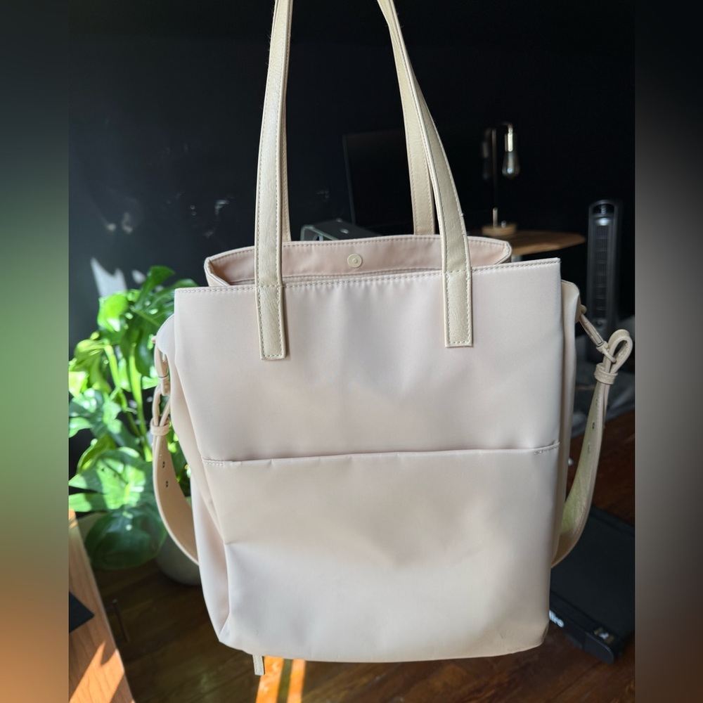 BEIS Blush Pink Tote Bag